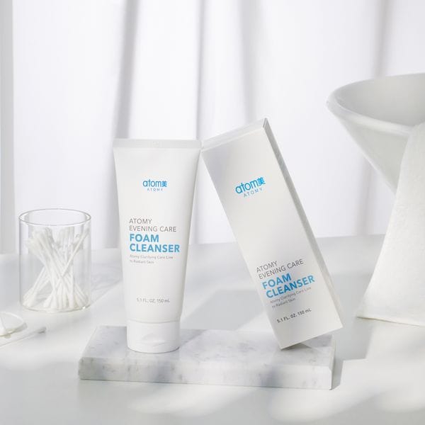 atomy-foam-cleanser-150ml Atomy Evening Care Foam Cleanser 150ml Tube and Box